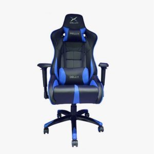 DELUX DC-R01 Gaming Chair (Blue)